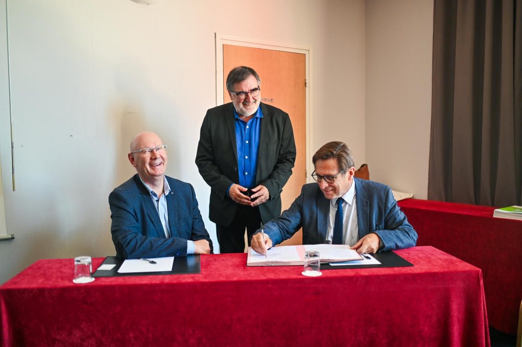 Fonds Départemental de la Nièvre; Signature Convention avec CCNVY Nivernais Val d'Yonne